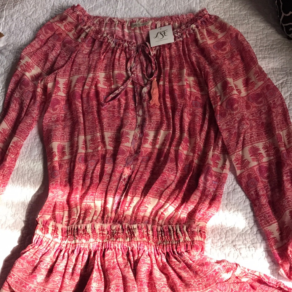 Dusty pink dress